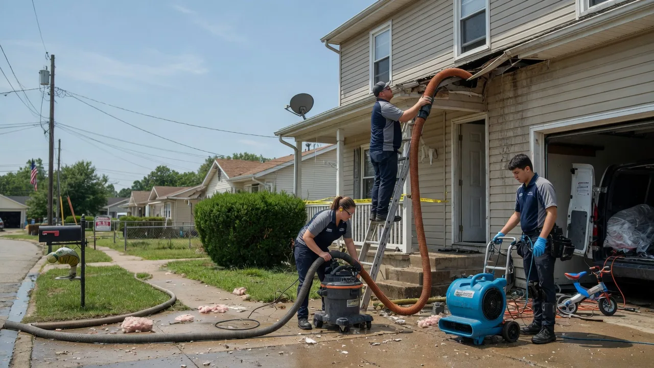 Water Damage Restoration in London, AR near me